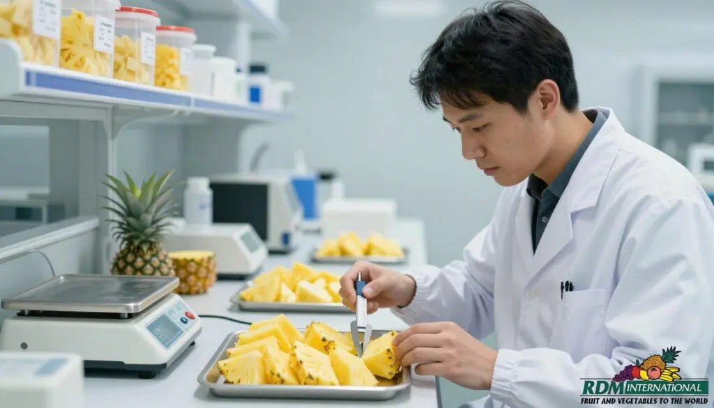 frozen pineapple quality control frozen pineapple quality control