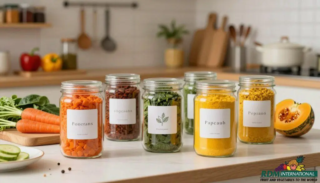 instant soup vegetable powders