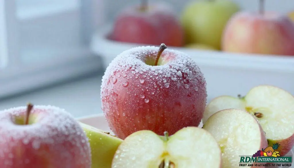 quick frozen apples