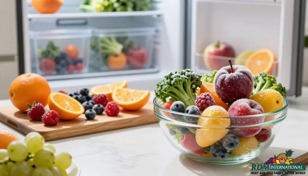 advantages of frozen fruits and vegetables