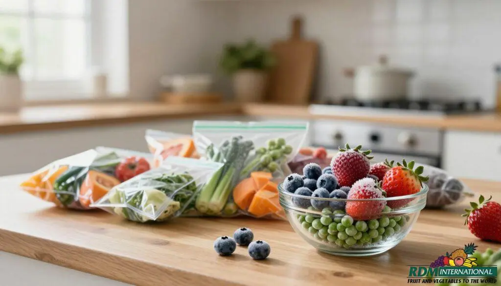 frozen fruits and vegetables nutrition