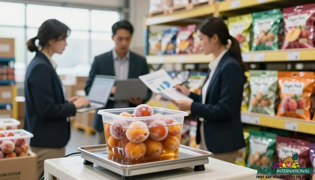 The financial impact of sugar syrup weight in frozen fruit logistics The financial impact of sugar syrup weight in frozen fruit logistics