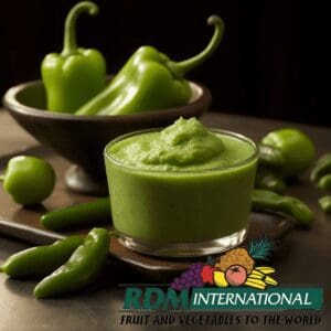 Green Bell Pepper Puree