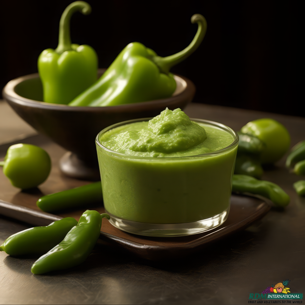 Green Bell Pepper Puree Fruit Vegetables To The World green-bell-pepper-puree-fruit-vegetables-to-the-world