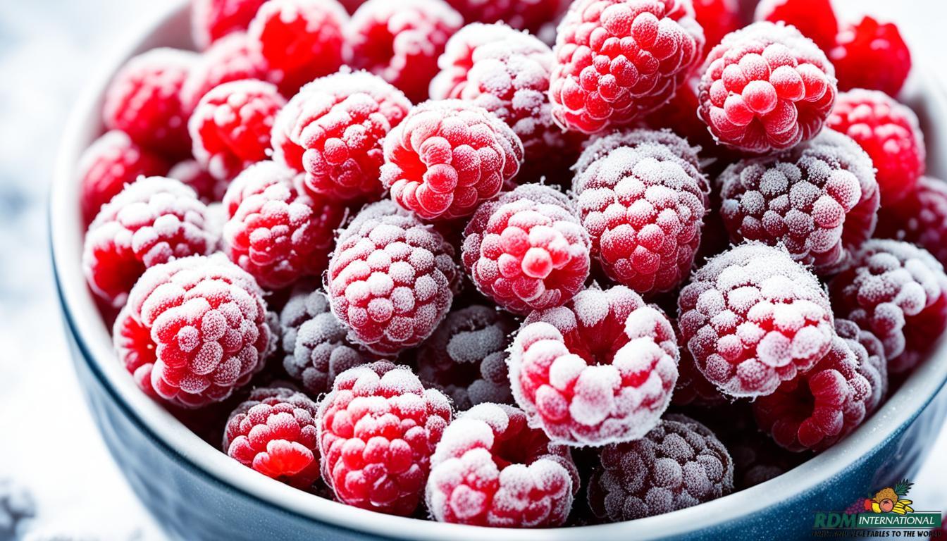 Premium IQF Red Rasberries Distributor