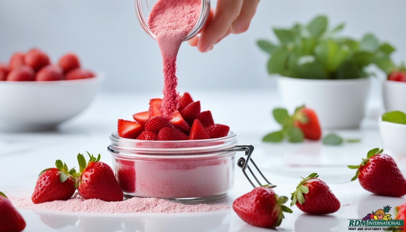 Quality Strawberry Powder Supplier