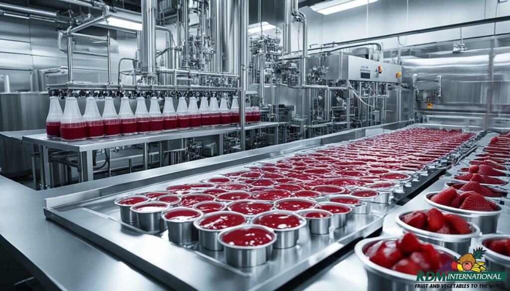 aseptic fruit purees