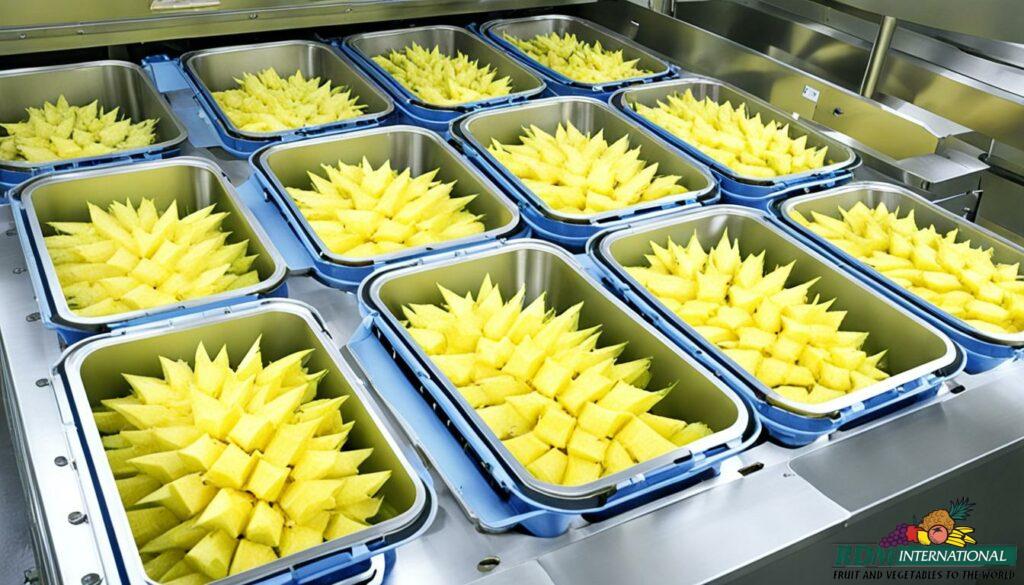 aseptic pineapple processing