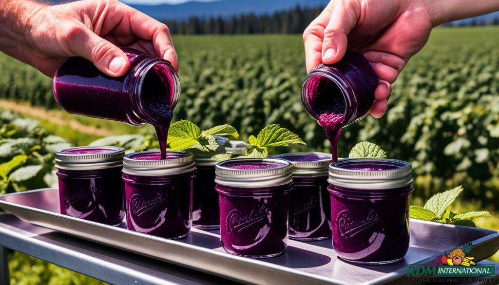 black raspberry puree quality assurance