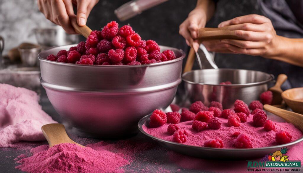 bulk raspberry powder supplier
