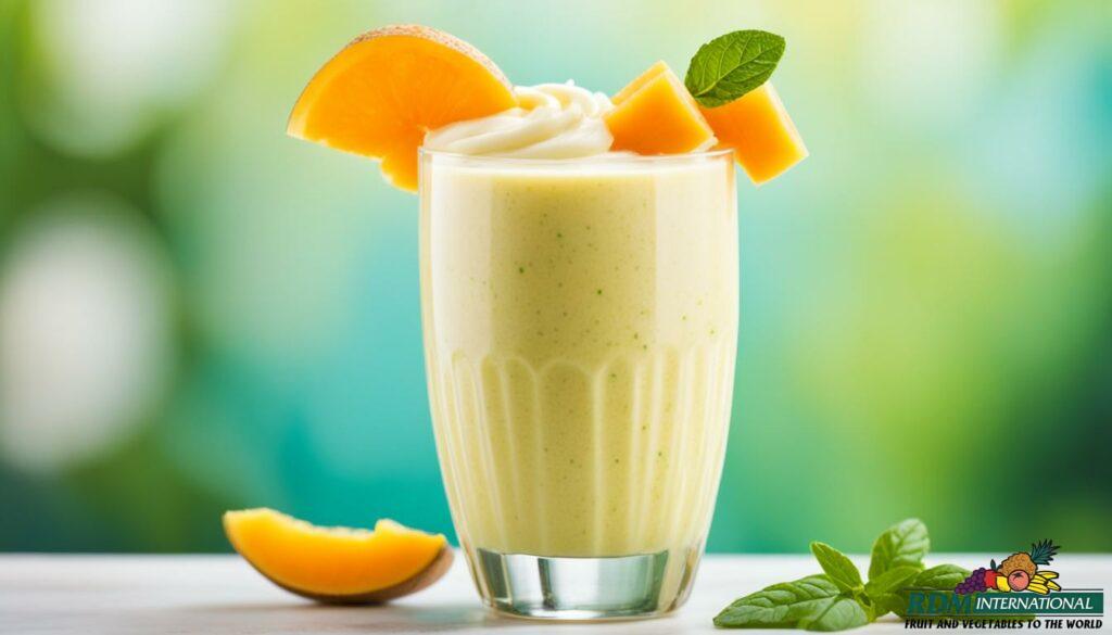 cantaloupe in smoothies