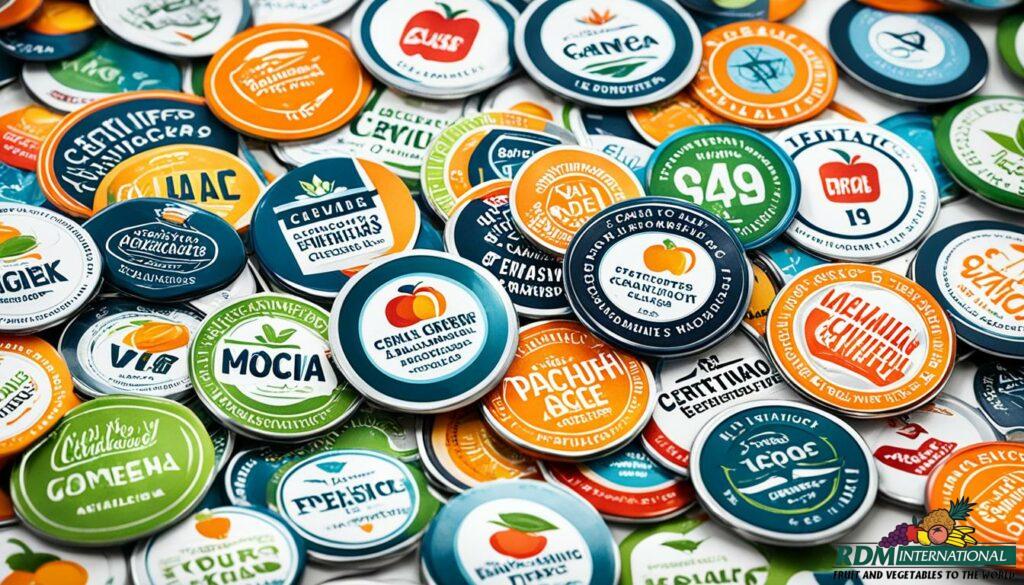 certifications and accreditations