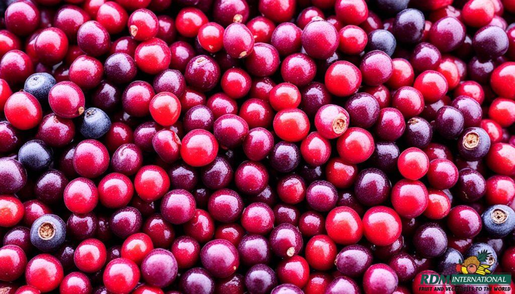 flavored dried cranberries