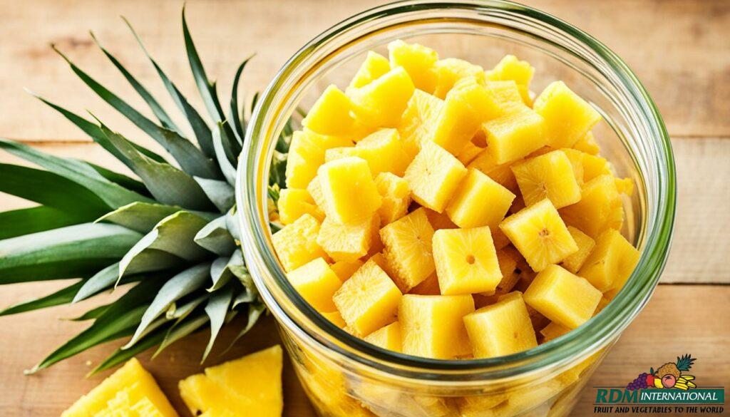 nutrient-dense dried pineapple