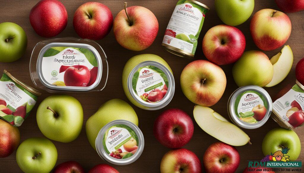 premium aseptic applesauce distributor