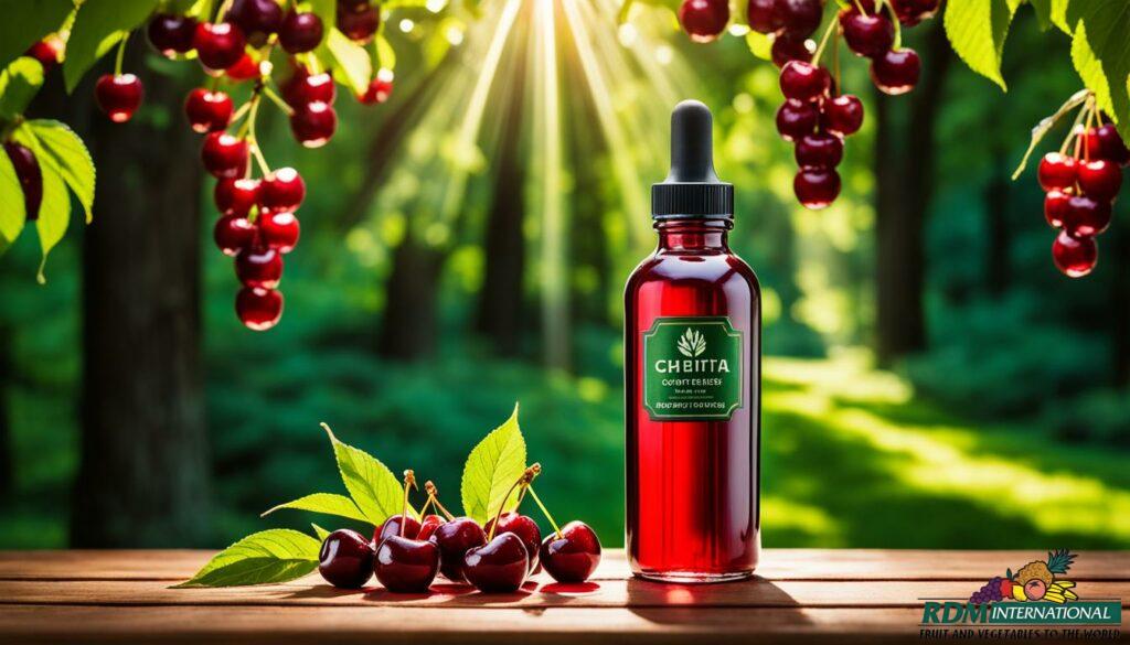 premium dark cherry juice concentrate