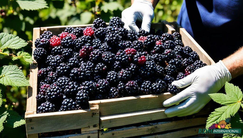 quality iqf blackberry supplier