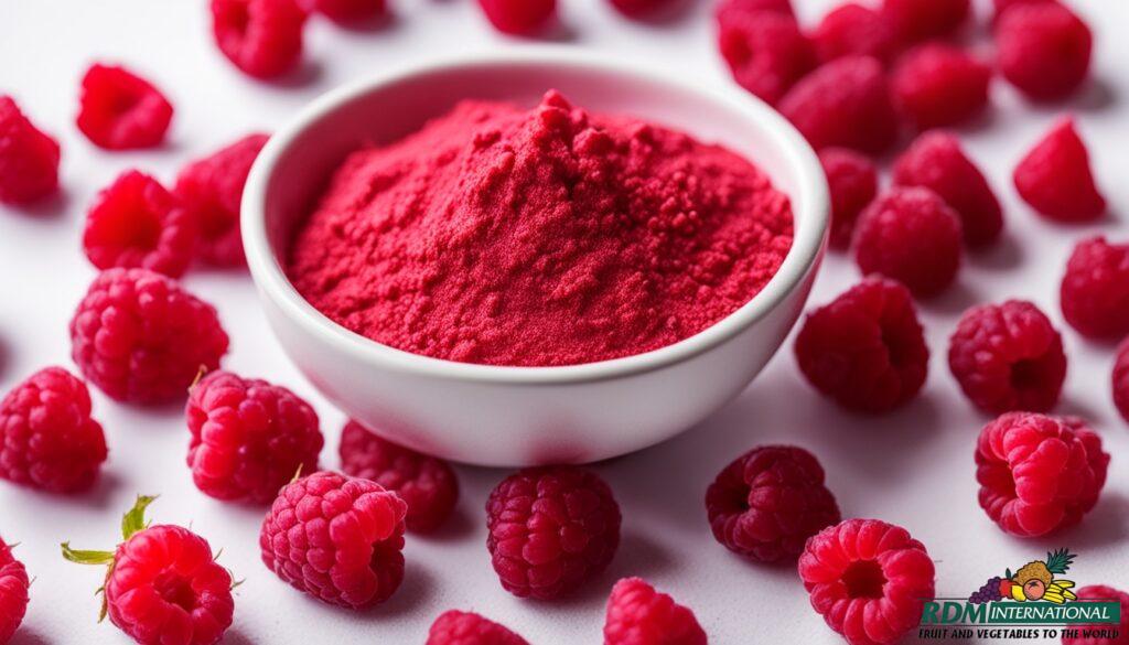 raspberry powder nutrition