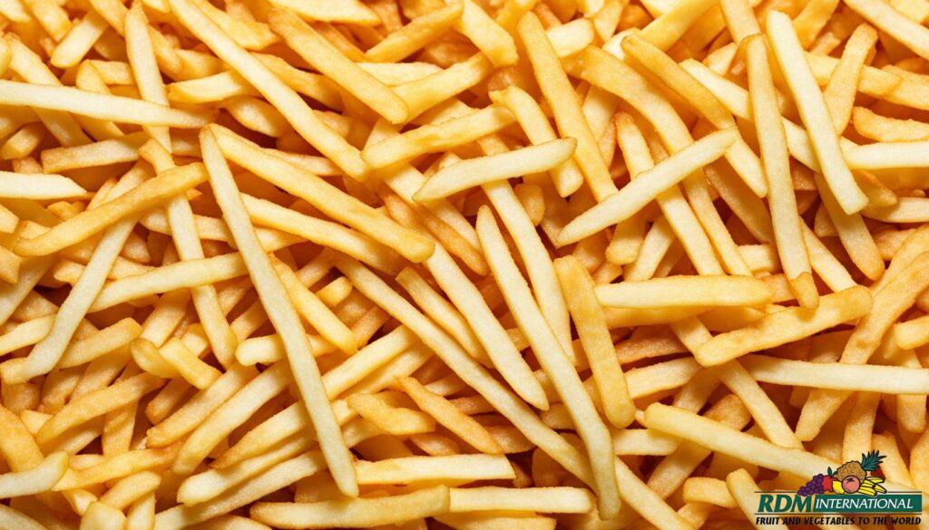 rdm international crinkle cut iqf french fries