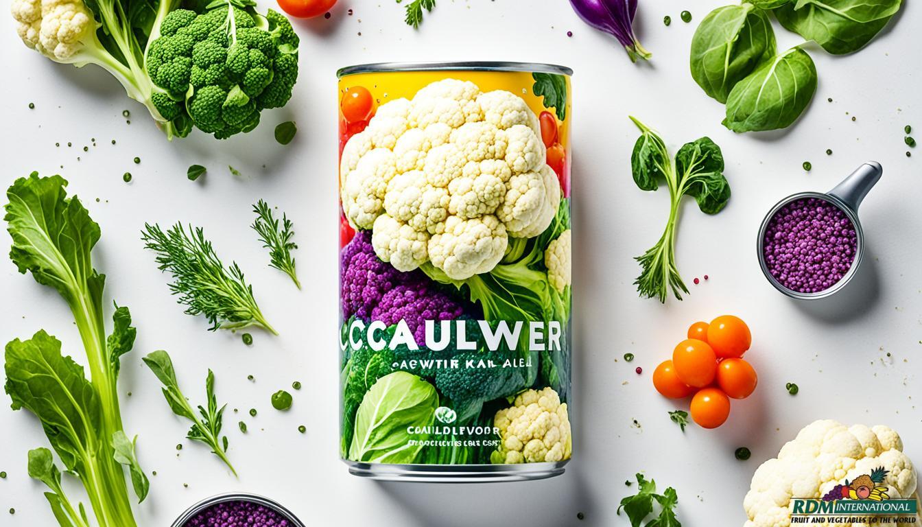 Best Canned Cauliflower Supplier