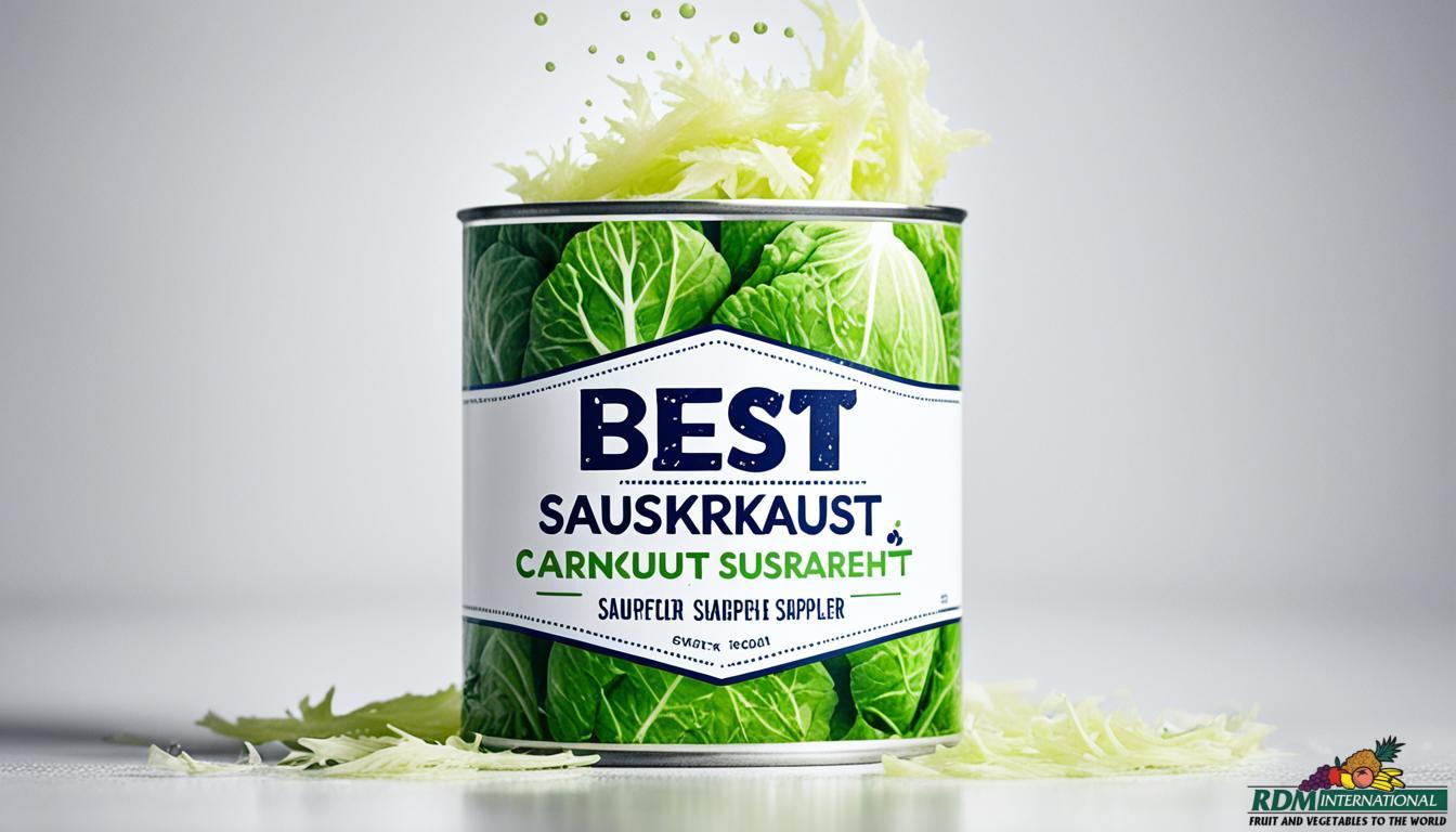 Best Canned Sauerkraut Supplier