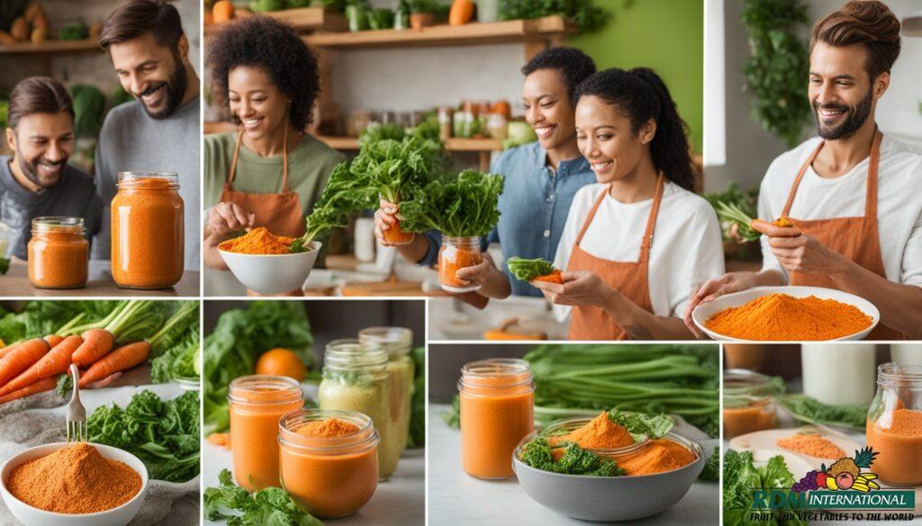 Carrot powder customer reviews