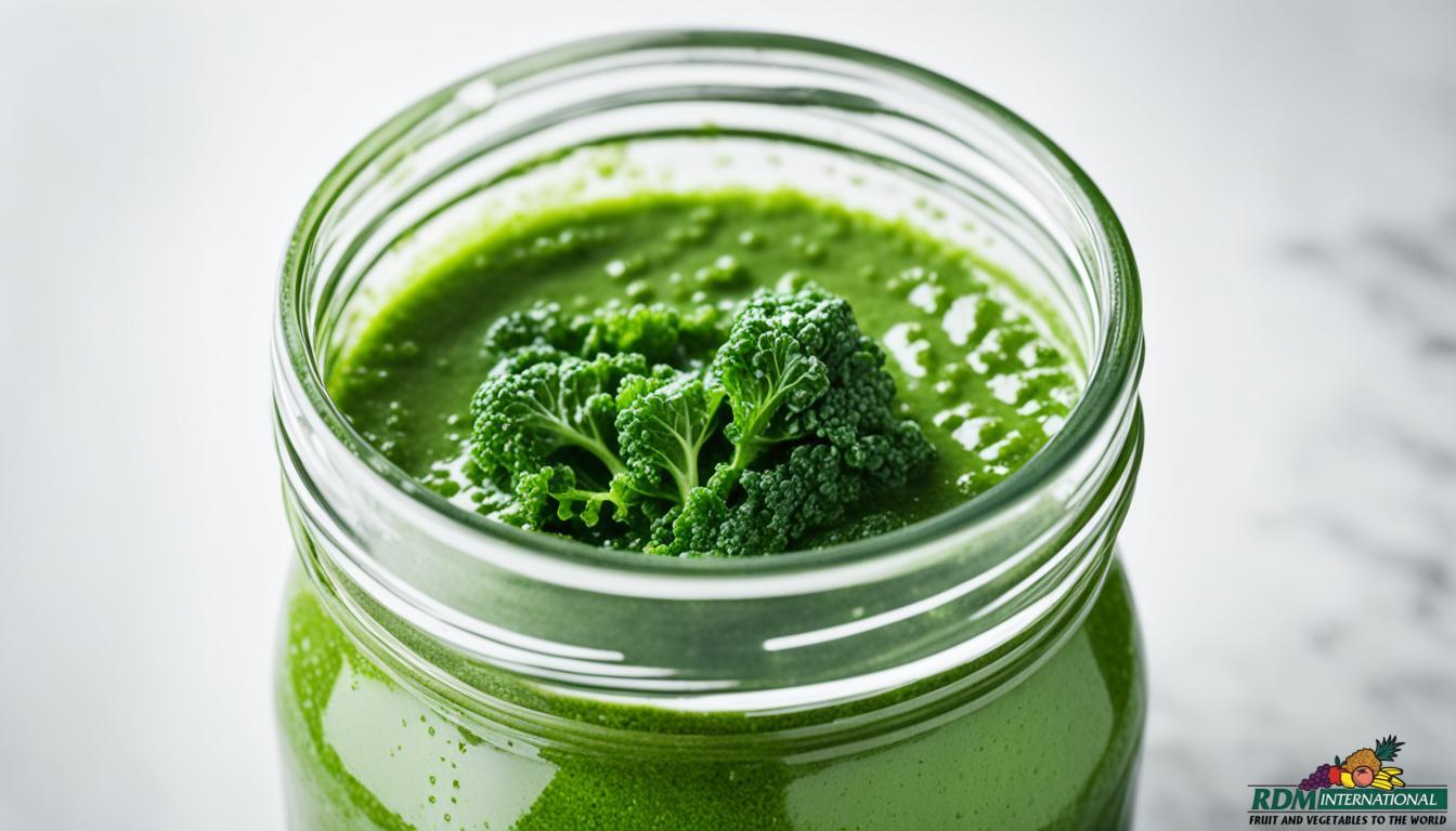 Premium Kale Puree Supplier