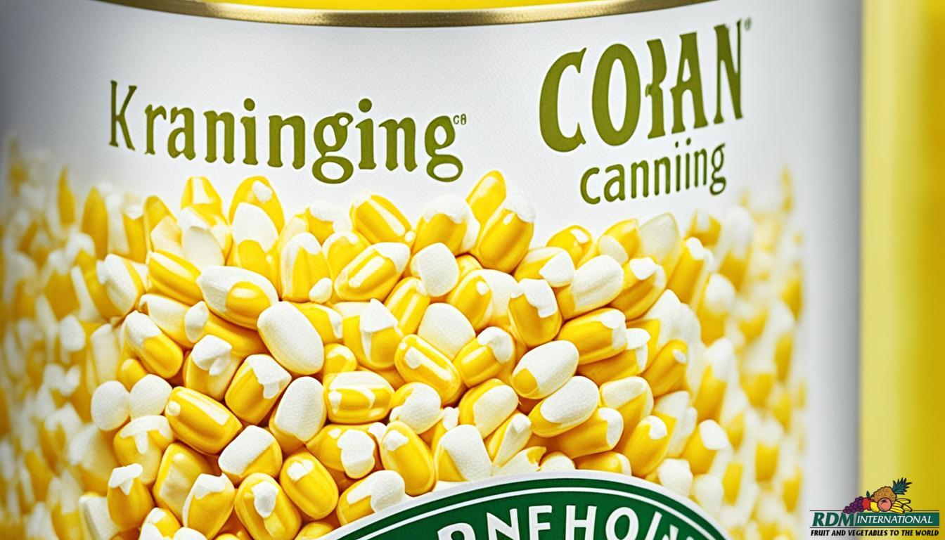 Quality Canned Yellow Corn Supplier