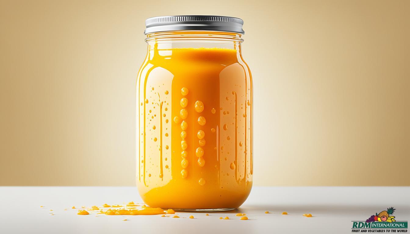 Quality Yellow Carrot Puree Supplier