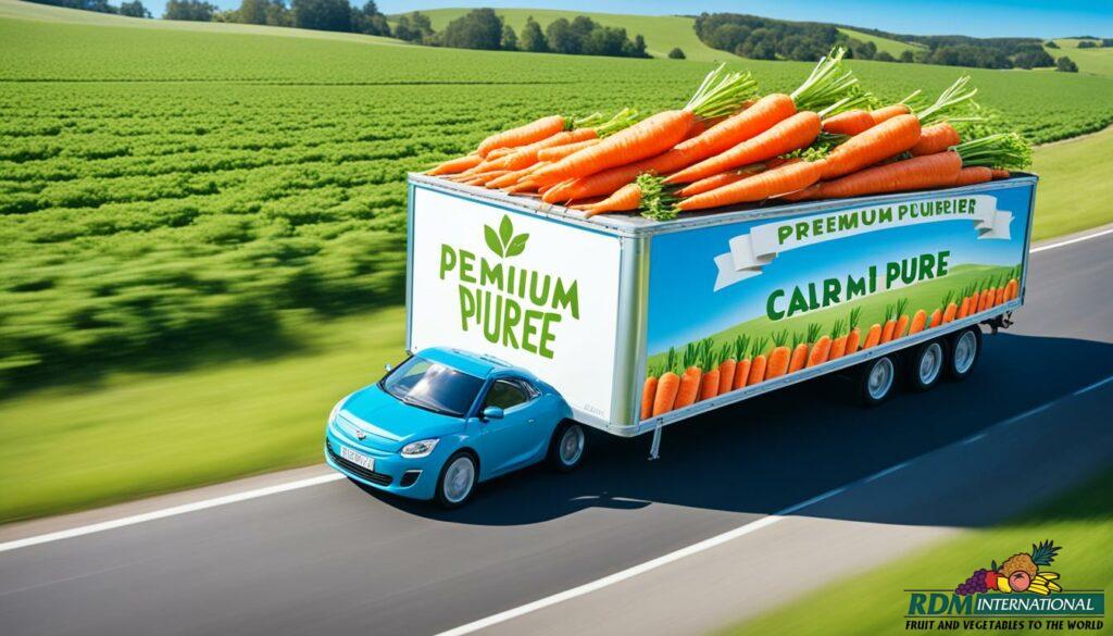 carrot puree supplier