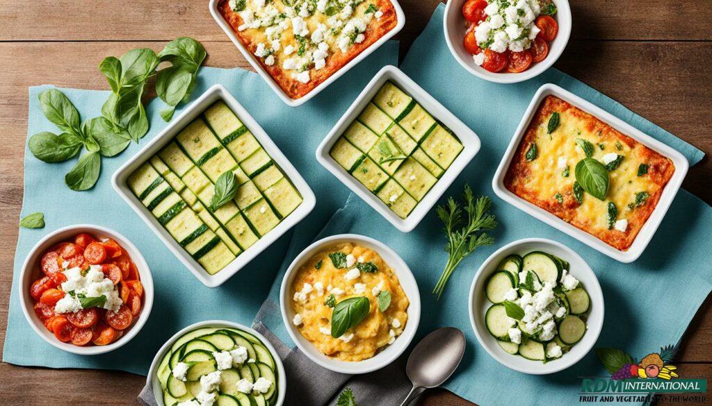 frozen zucchini applications