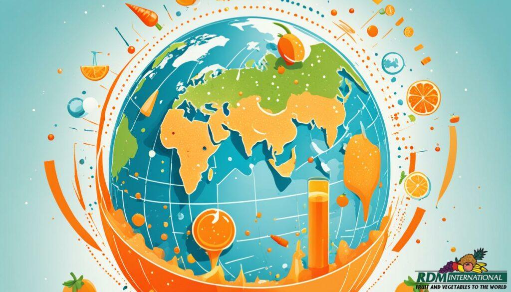 global distribution orange carrot juice concentrate