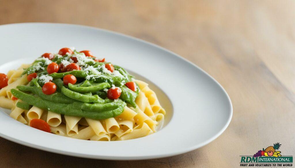 green bell pepper puree applications