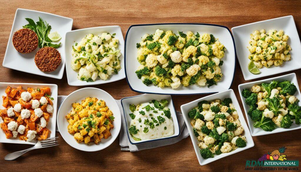 iqf cauliflower applications