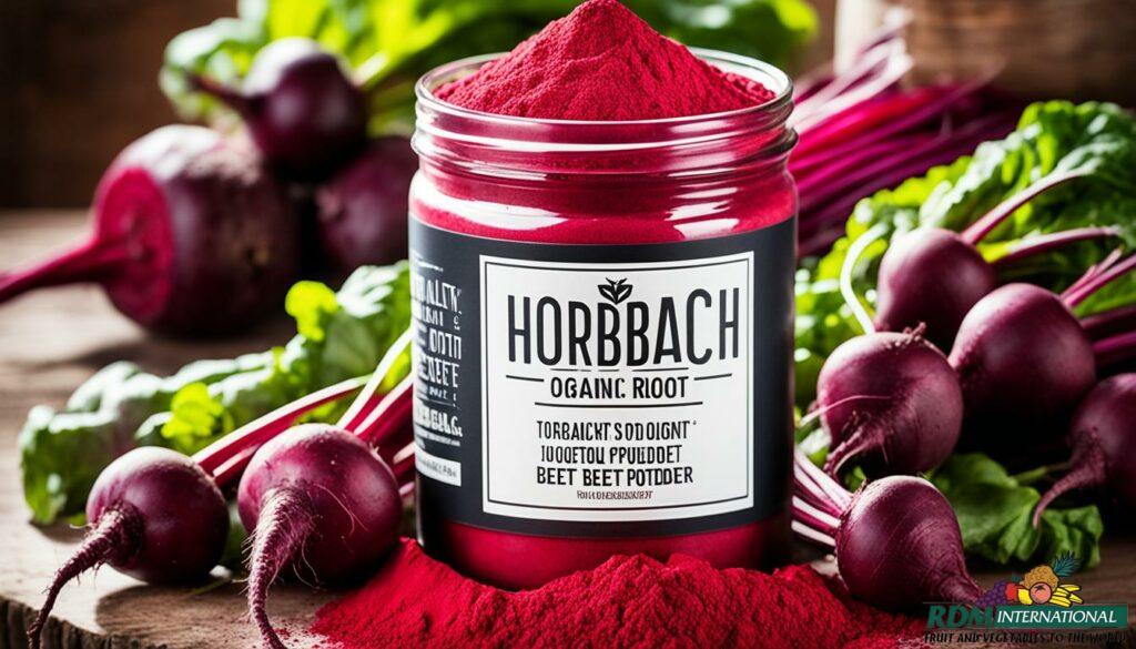 organic beet root powder