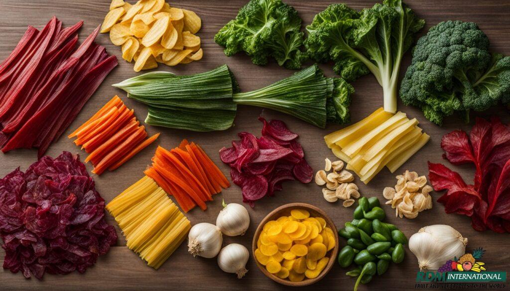 organic dehydrated vegetables