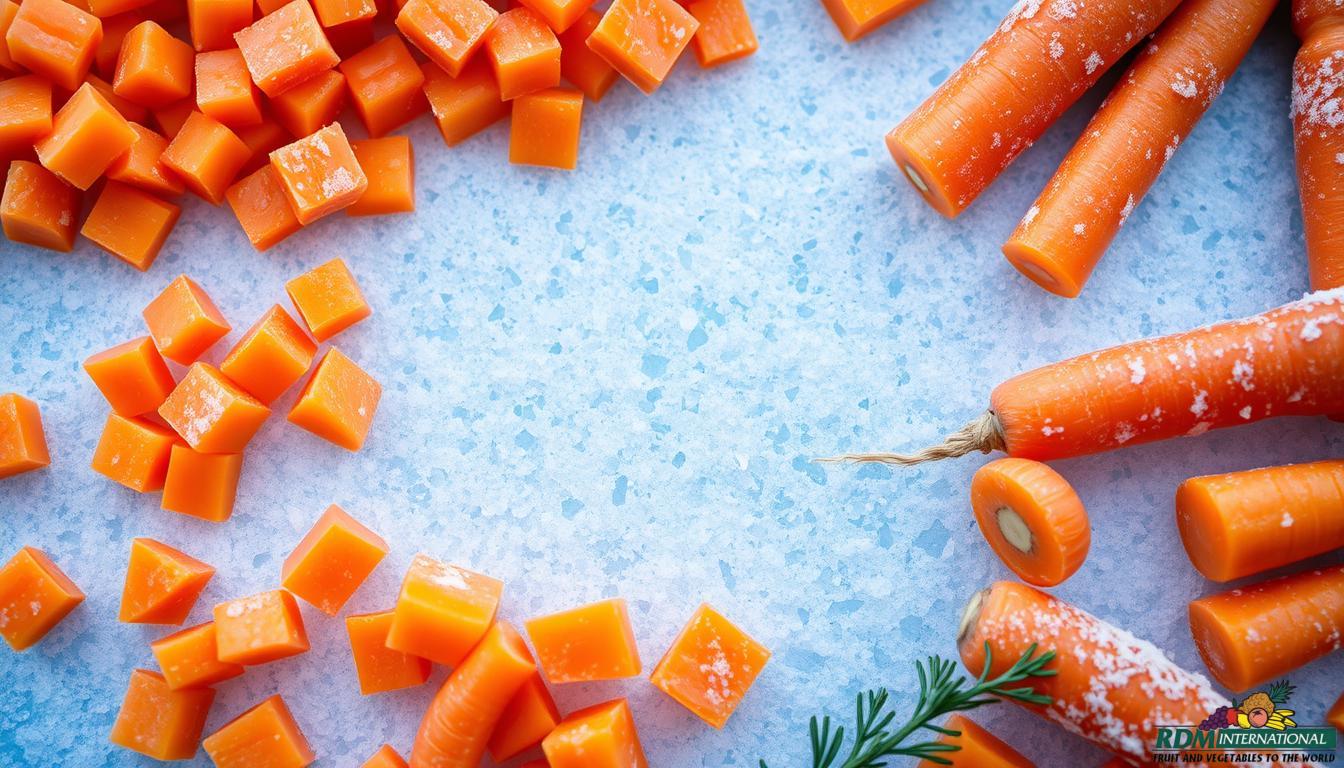 Best wholesale diced slice whole frozen carrot supplier