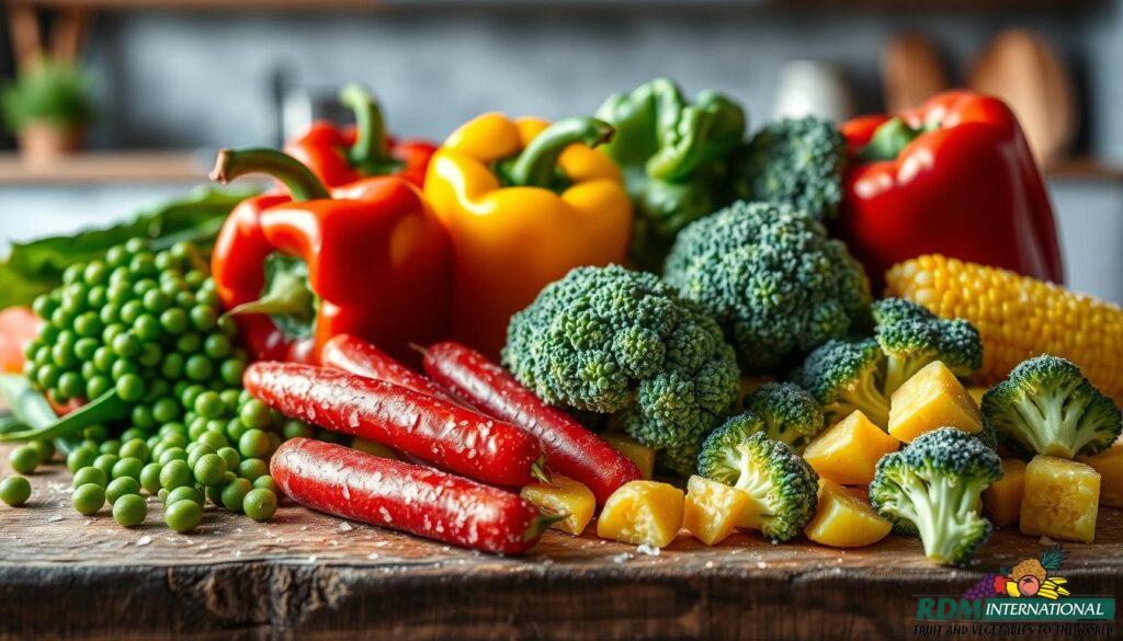 IQF frozen vegetables