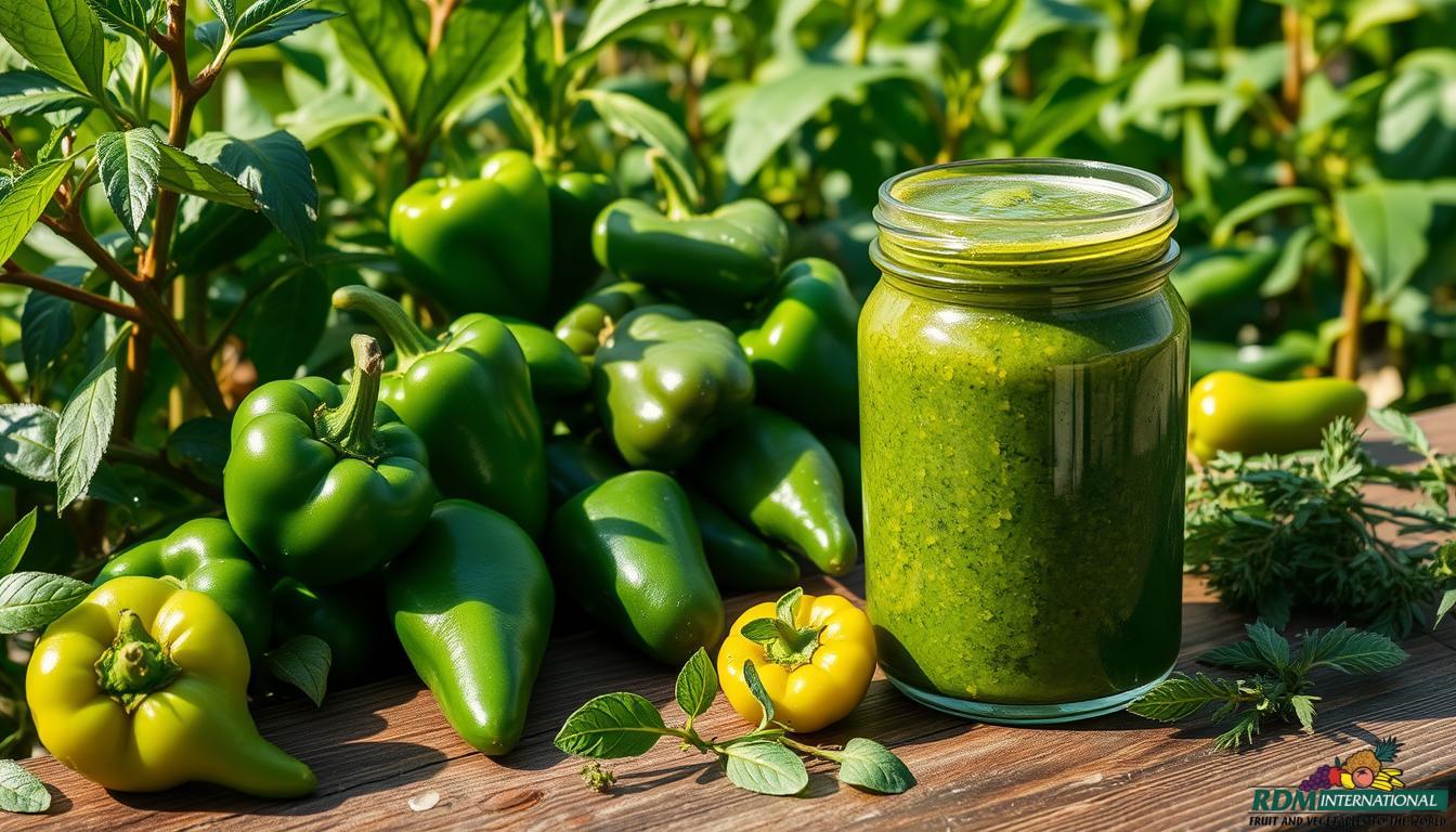 Premium Green Pepper Puree Supplier
