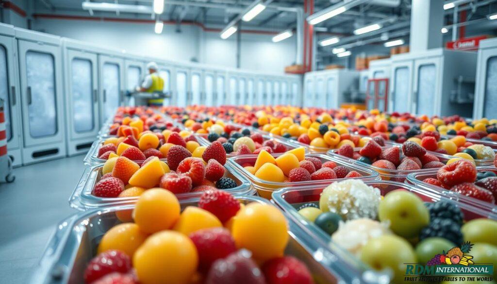 frozen fruit quality control