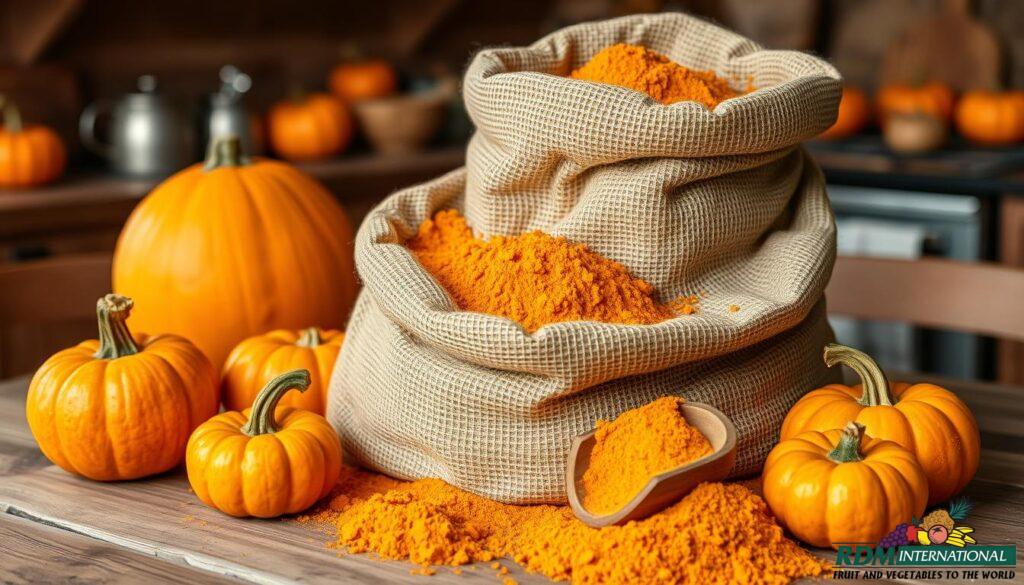 Bulk pumpkin powder