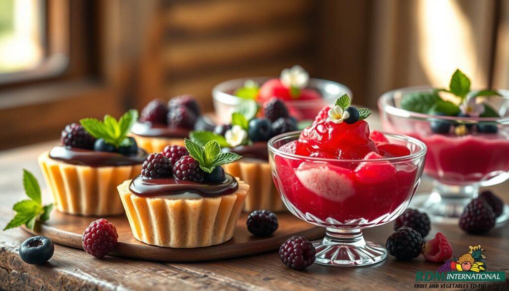 black raspberry juice desserts