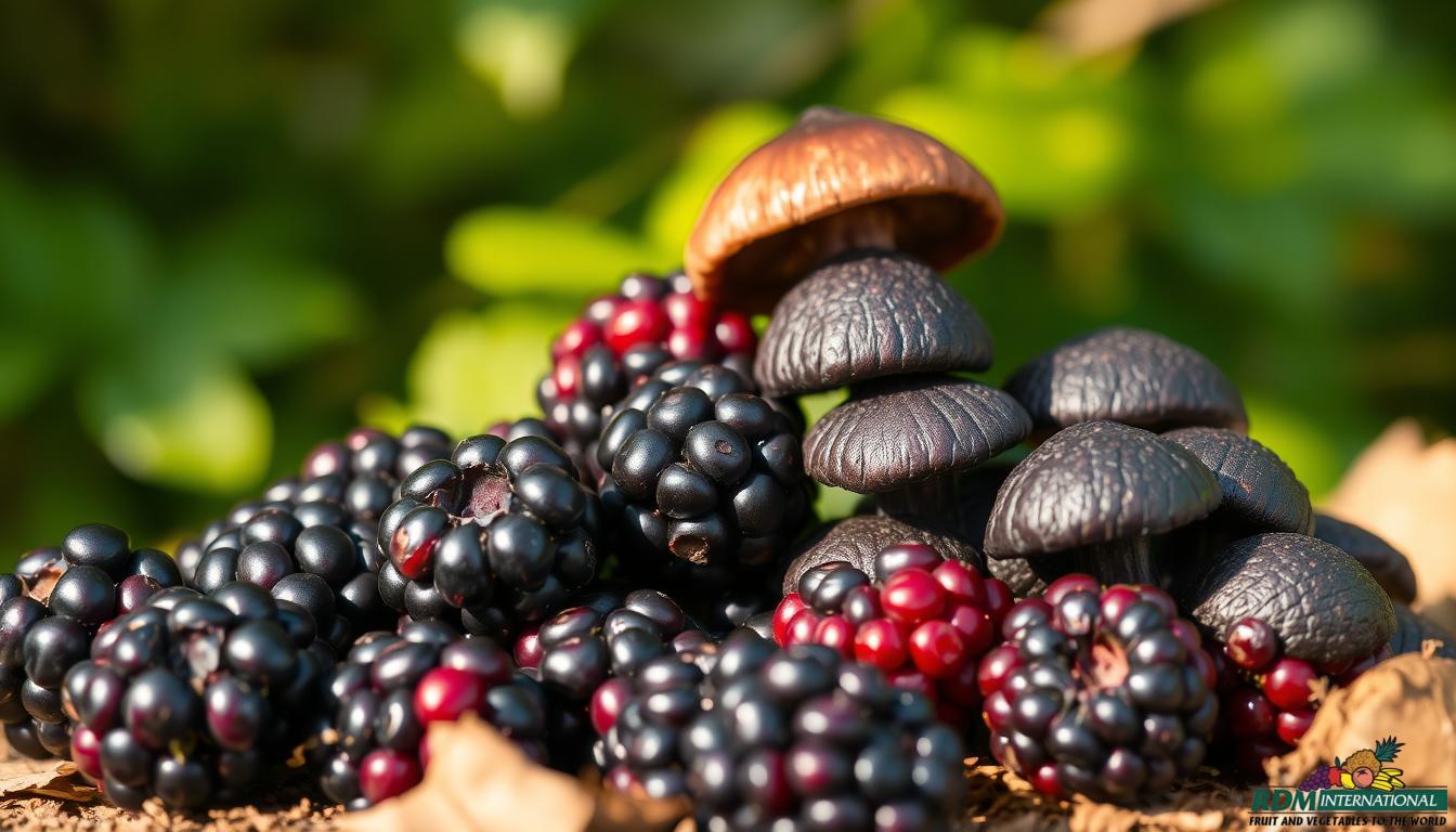 blackberries vs black caps