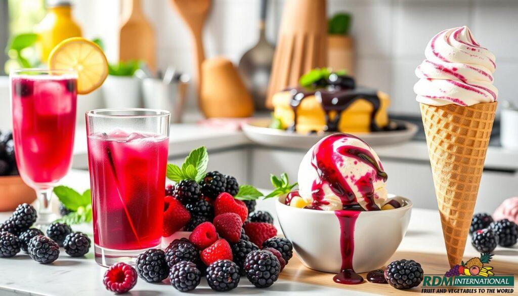 blackberry concentrate applications