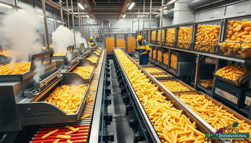 frozen french fry manufacturing
