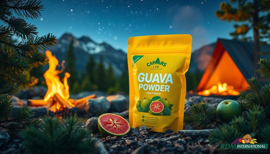 guava powder for camping