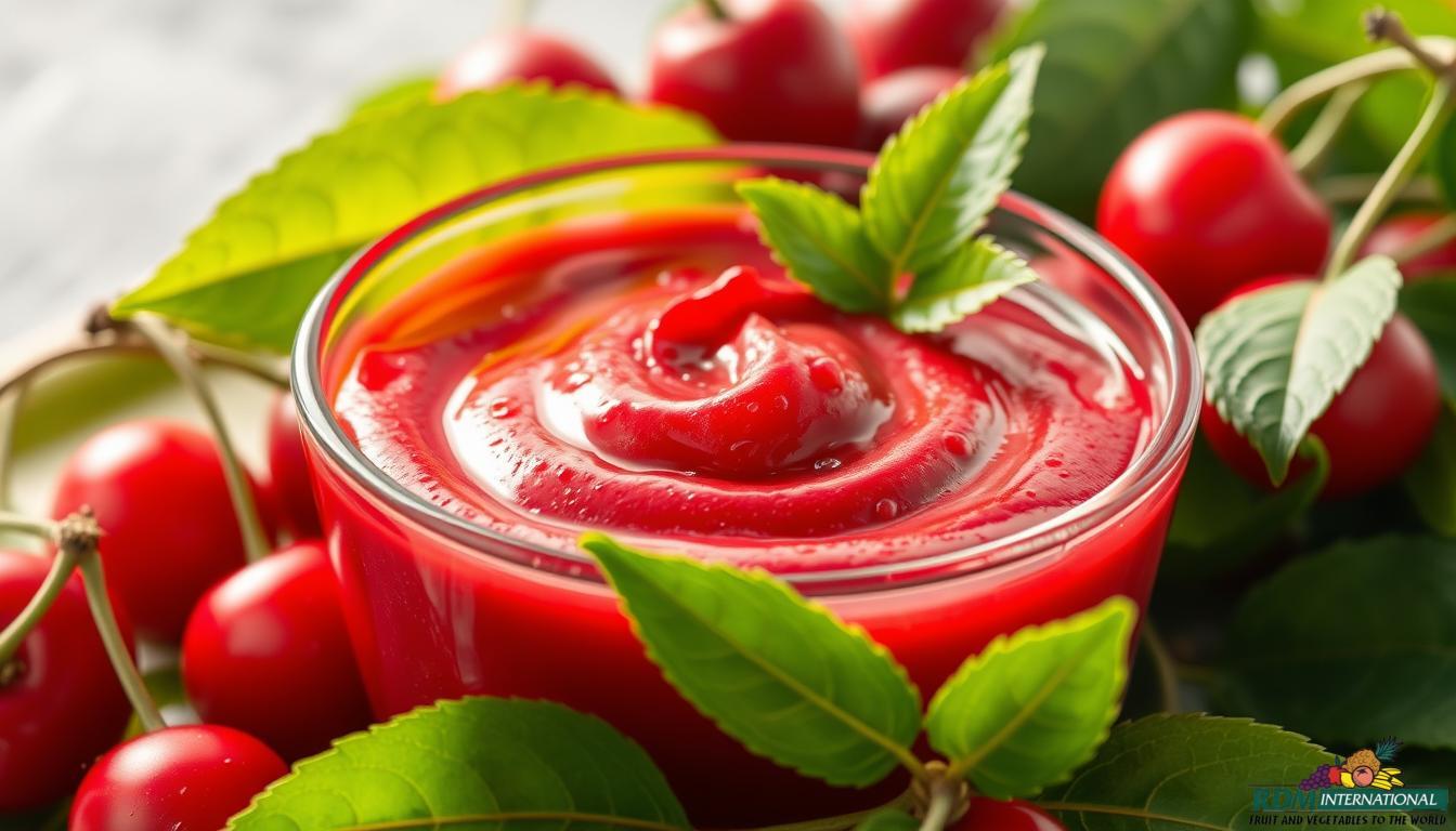 organic acerola puree