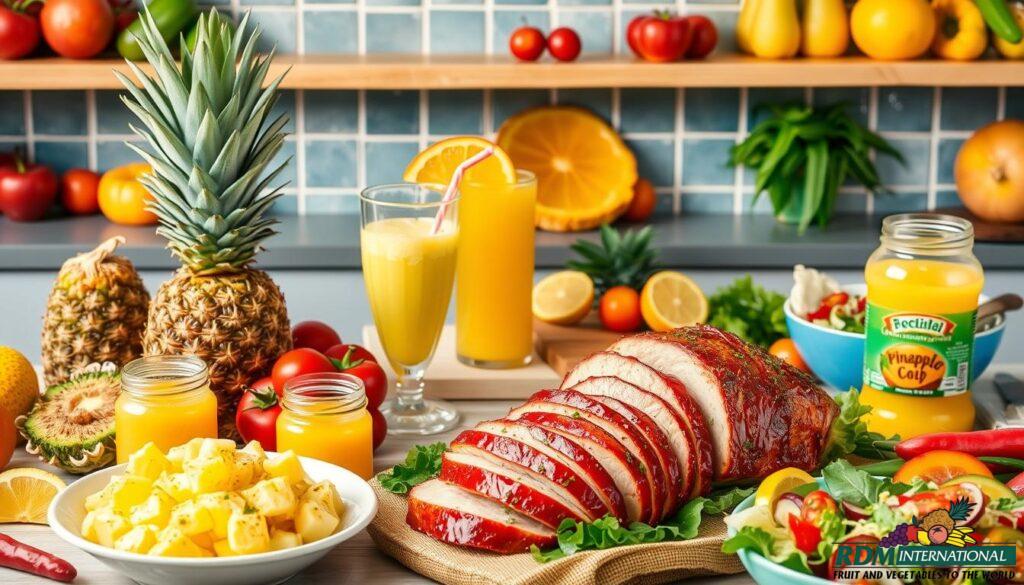 pineapple concentrate in recipes