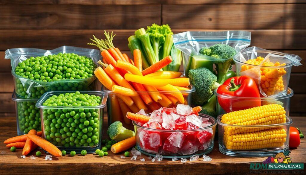 versatility of bulk frozen vegetables