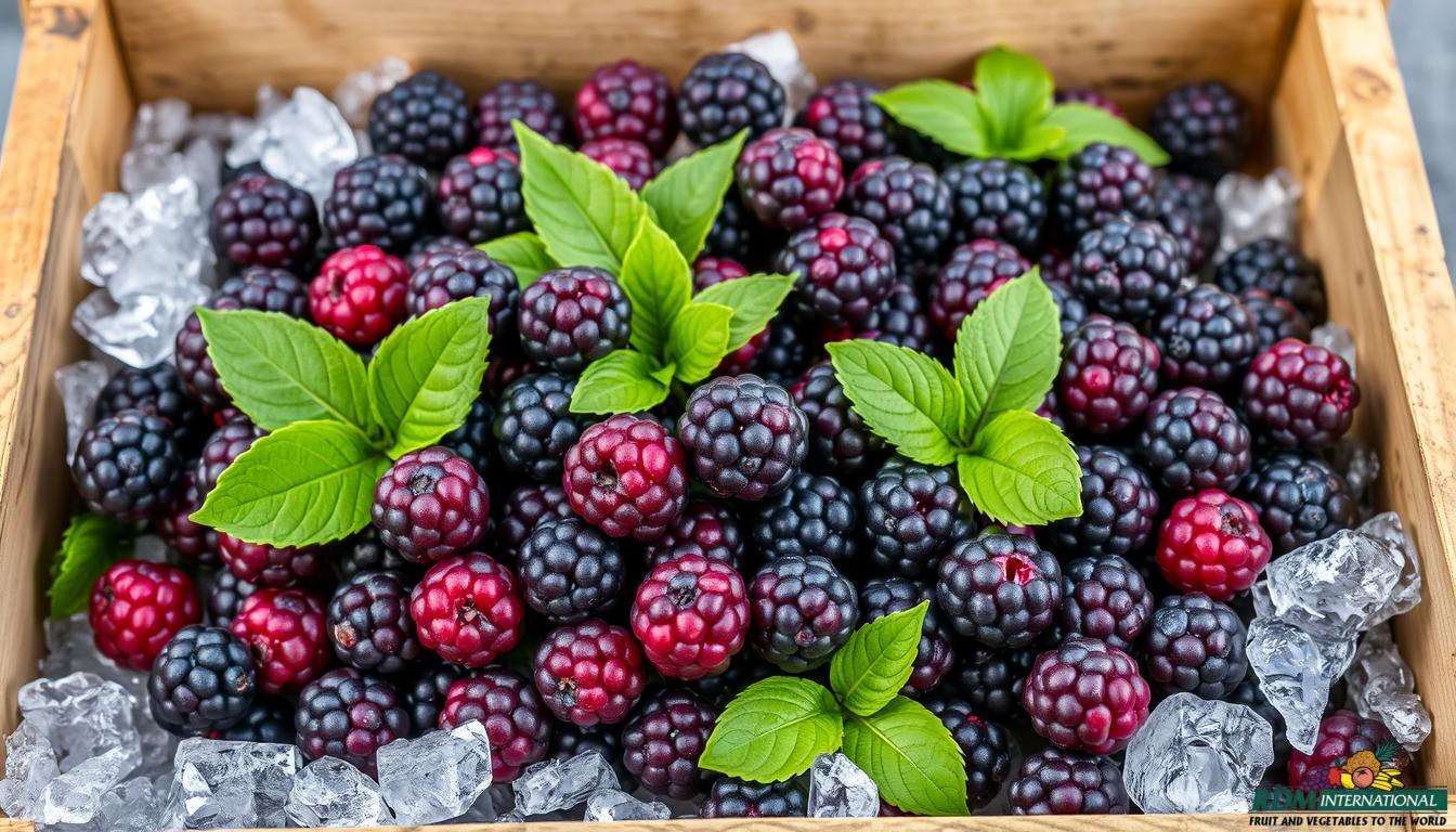 wholesale frozen marionberries fruit for healthcare
